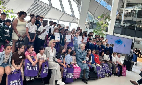 Competitors at the Fourth Plinth ceremony